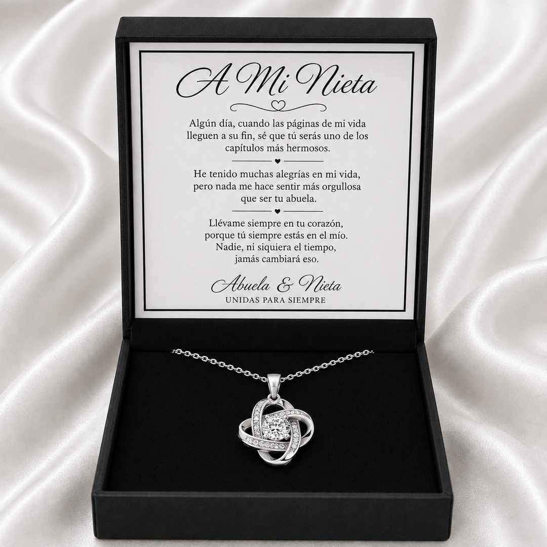 Unidos para siempre: Collar Nudo de Amor