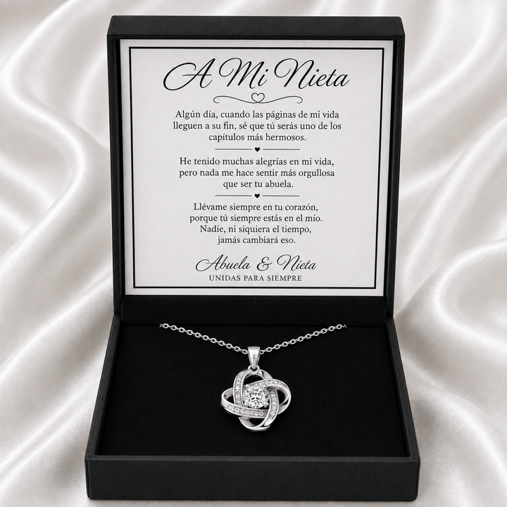 Unidos para siempre: Collar Nudo de Amor