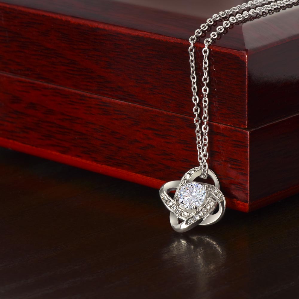 Forever Linked Together - Love Knot Necklace