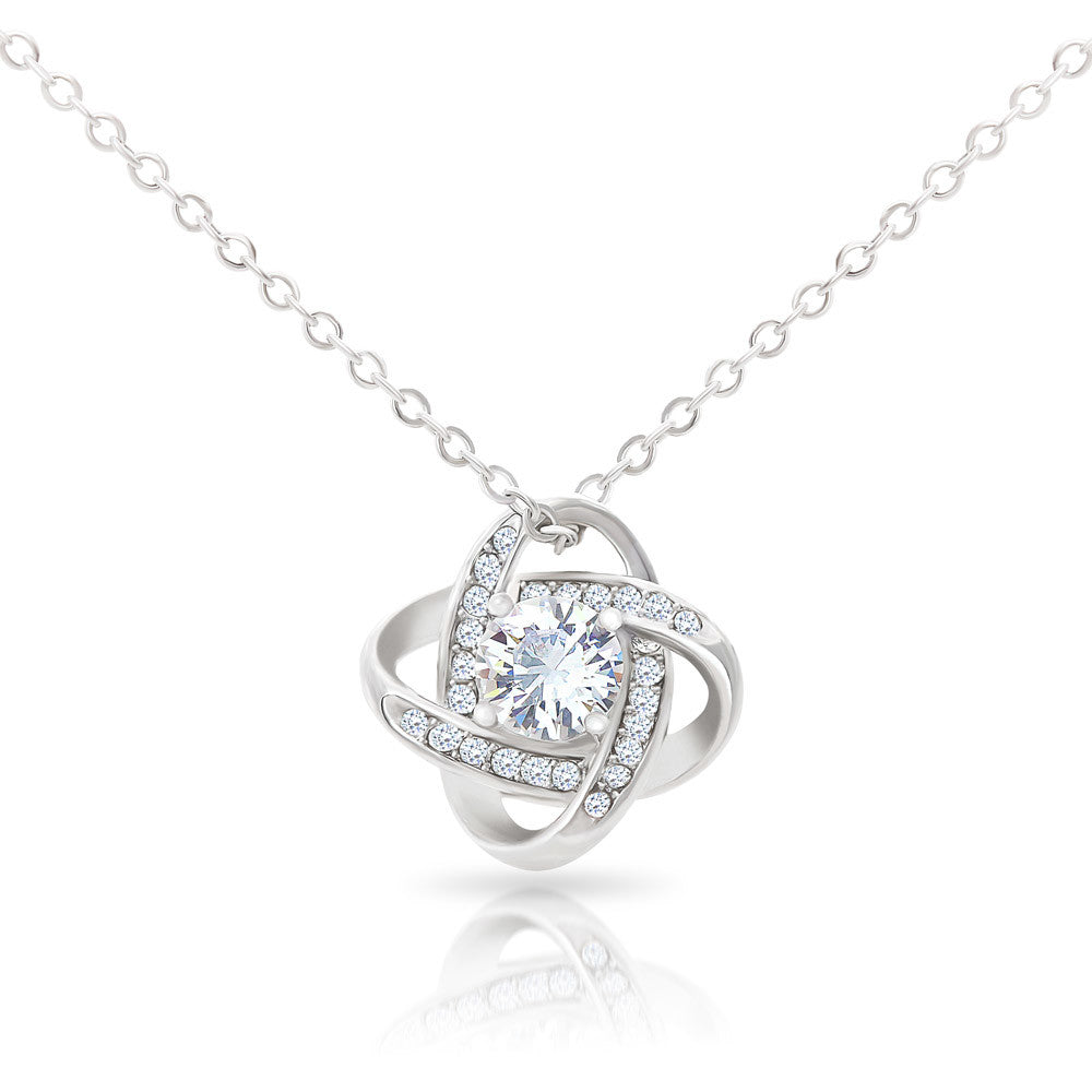 Forever Linked Together - Love Knot Necklace
