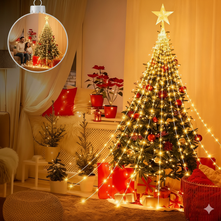 💫 Cascada Luz Navideña™ – El Encanto Que Transforma Tu Hogar