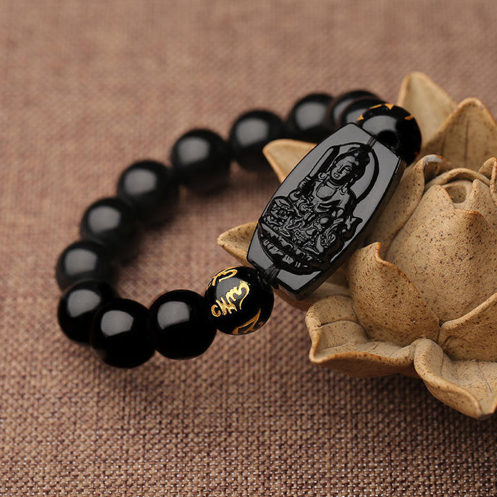 PULSERA BUDA DE ODSIDIANA™ - Abundancia y proteccion 💸
