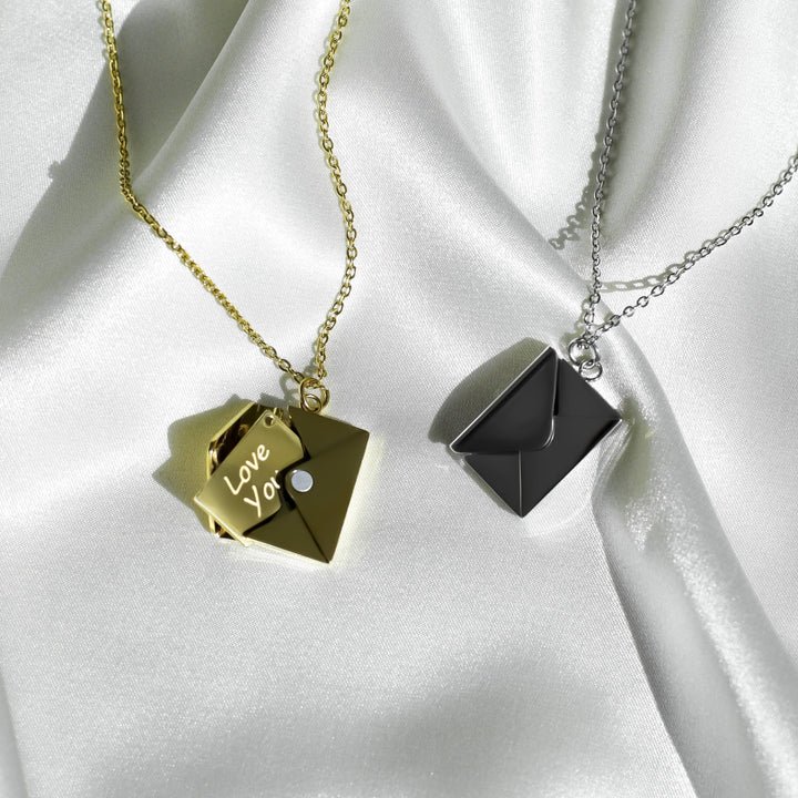 Eternal Promise - Love Letter Necklace & Forever Rose Gift Set